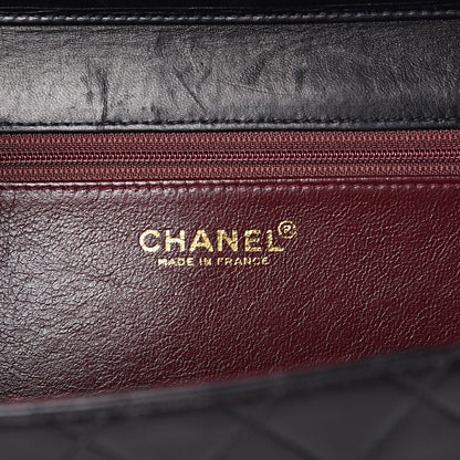 Chanel Lambskin Quilted Medium Single Flap Black 6 of 16