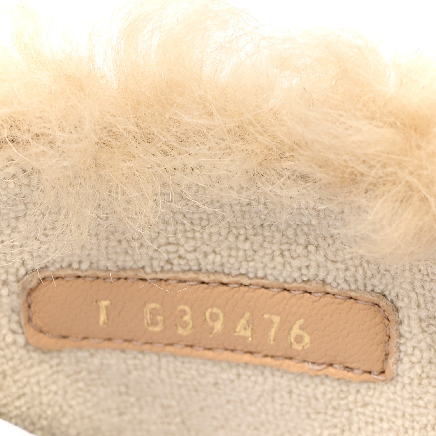 Chanel Shearling Lambskin Clogs 38 Beige 9 of 9