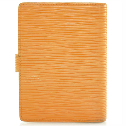 Louis Vuitton Epi Small Ring Agenda Cover Mandarin 4 of 8