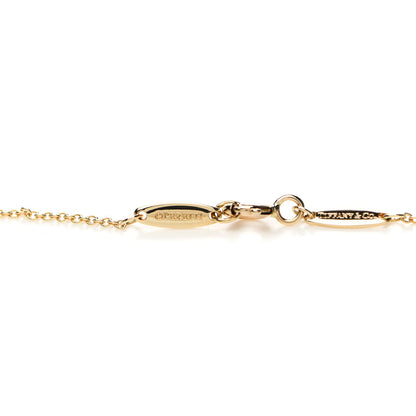 Tiffany 18K Yellow Gold Diamond .17ct Elsa Peretti Diamonds by the Yard Pendant Necklace 5 of 7
