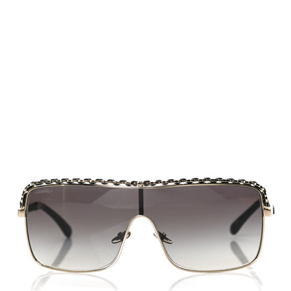 Chanel Metal Shield Sunglasses 71368 Grey 2 of 7