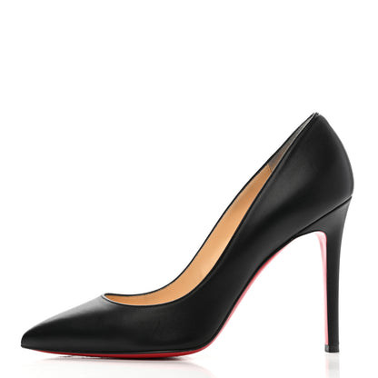 Christian Louboutin Shiny Nappa Pigalle Follies 100 Pumps 40 Black 1 of 11