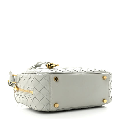 Bottega Veneta Lambskin Intrecciato Small Getaway Agate Grey 4 of 11