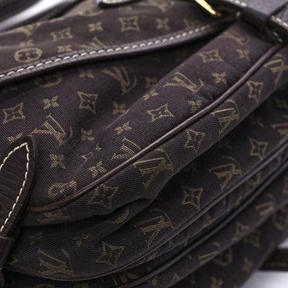 Louis Vuitton Monogram Mini Lin Saumur Ebene 10 of 11