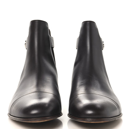 Gucci Calfskin Mens Blondie Chelsea Ankle Boots 8 Cocoa 3 of 10