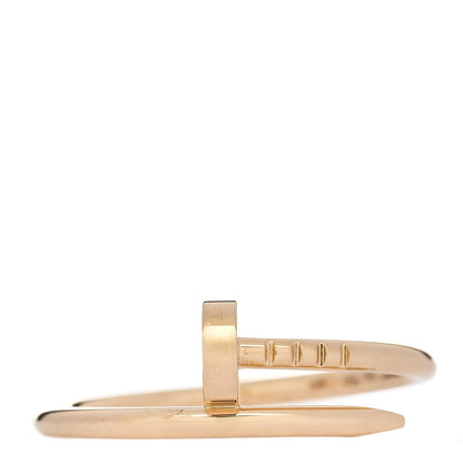 Cartier 18K Yellow Gold Small Juste Un Clou Ring 59 8.75 1 of 5