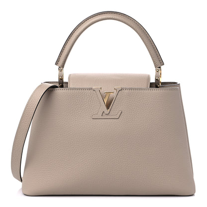 Louis Vuitton Taurillon Capucines MM Galet 1 of 8