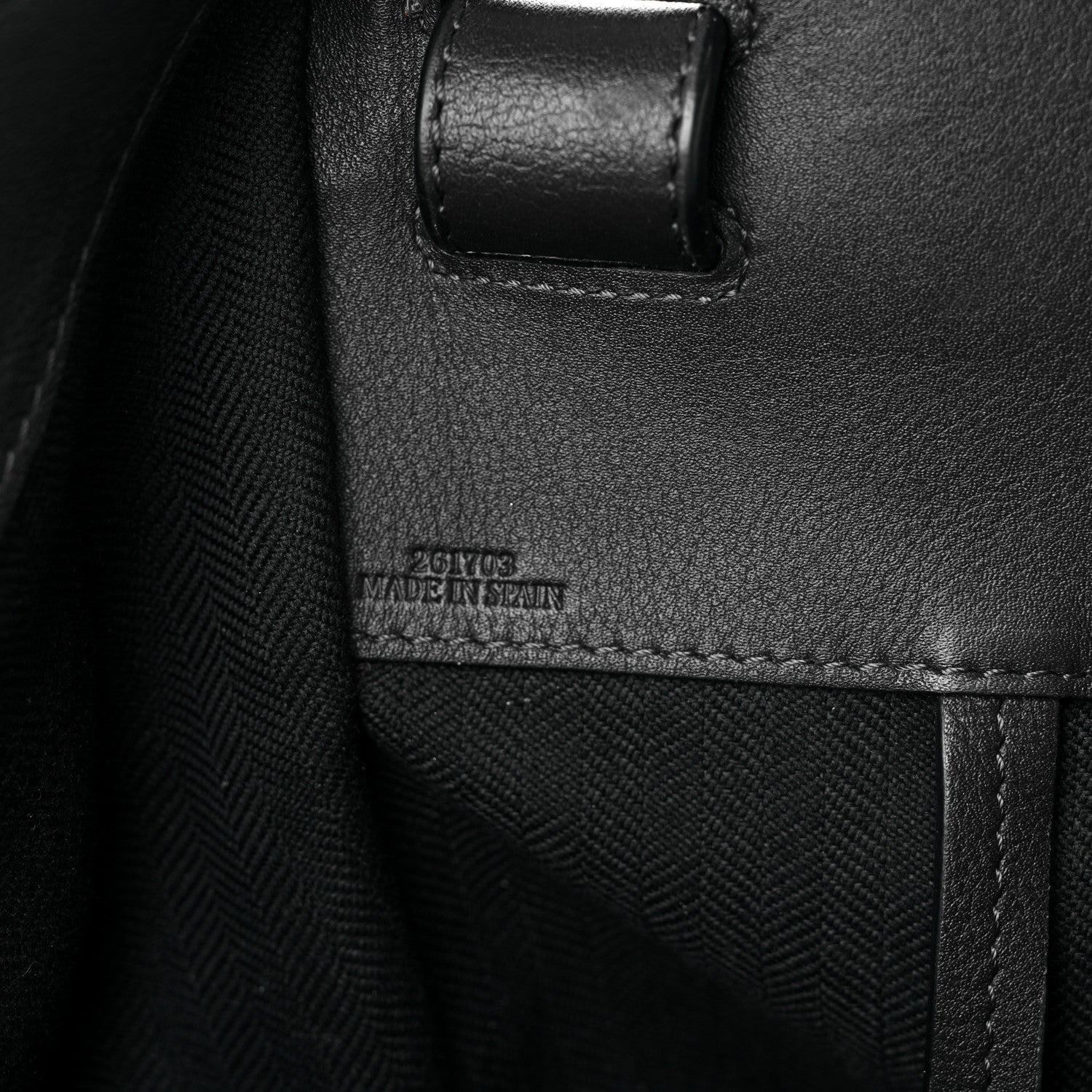 Loewe Calfskin Large Hammock Shoulder Bag Grey 6 of 15