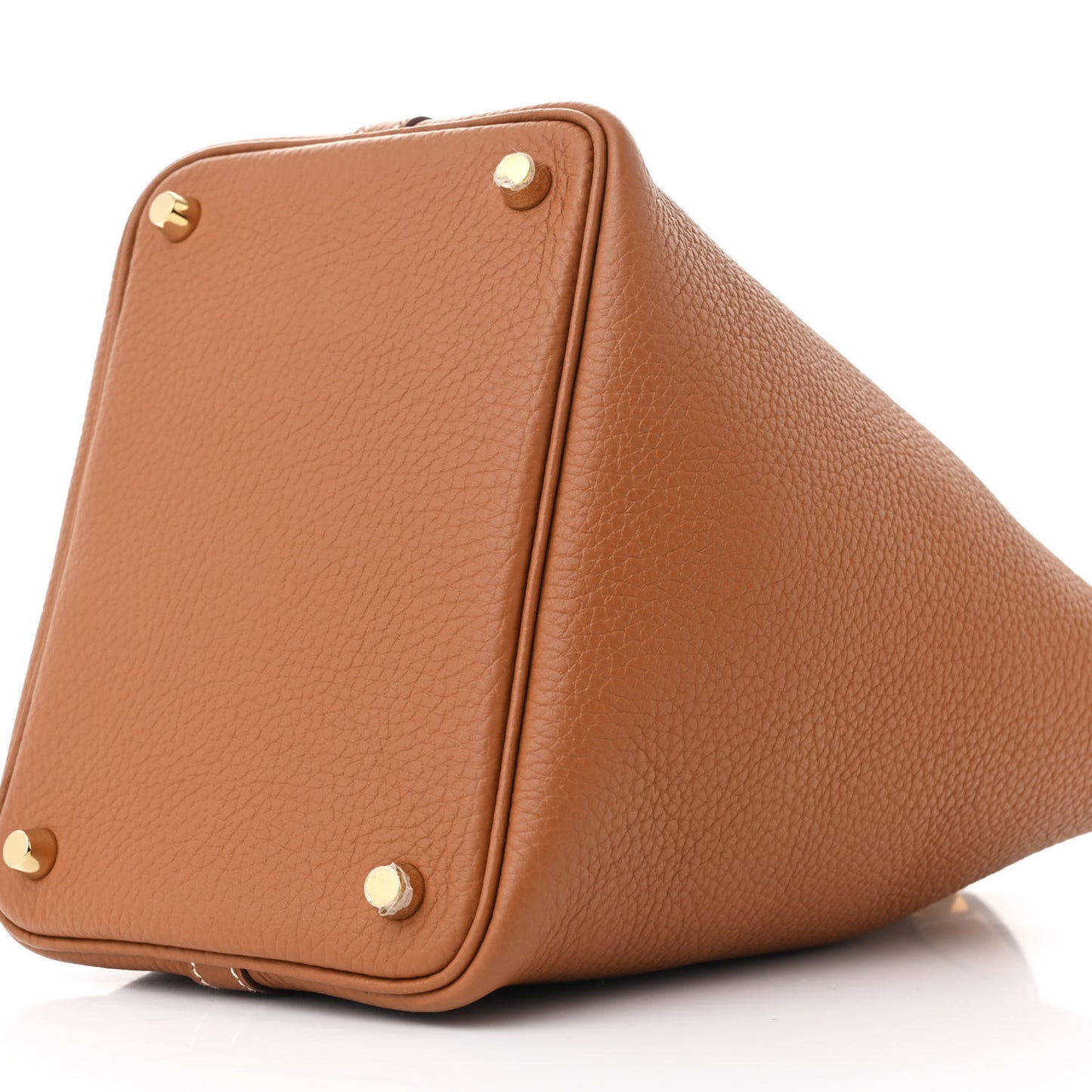 Taurillon Clemence Picotin Lock 18 PM Gold