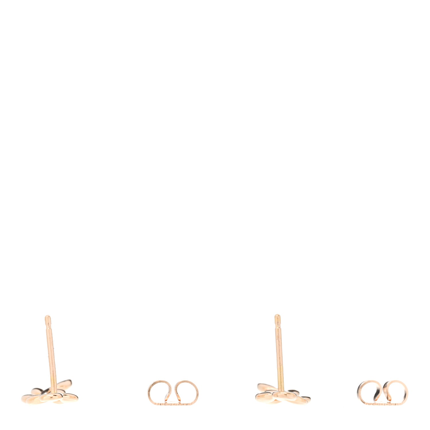 Tiffany 18K Rose Gold Paloma Picasso Olive Leaf Climber Earrings 3 of 5