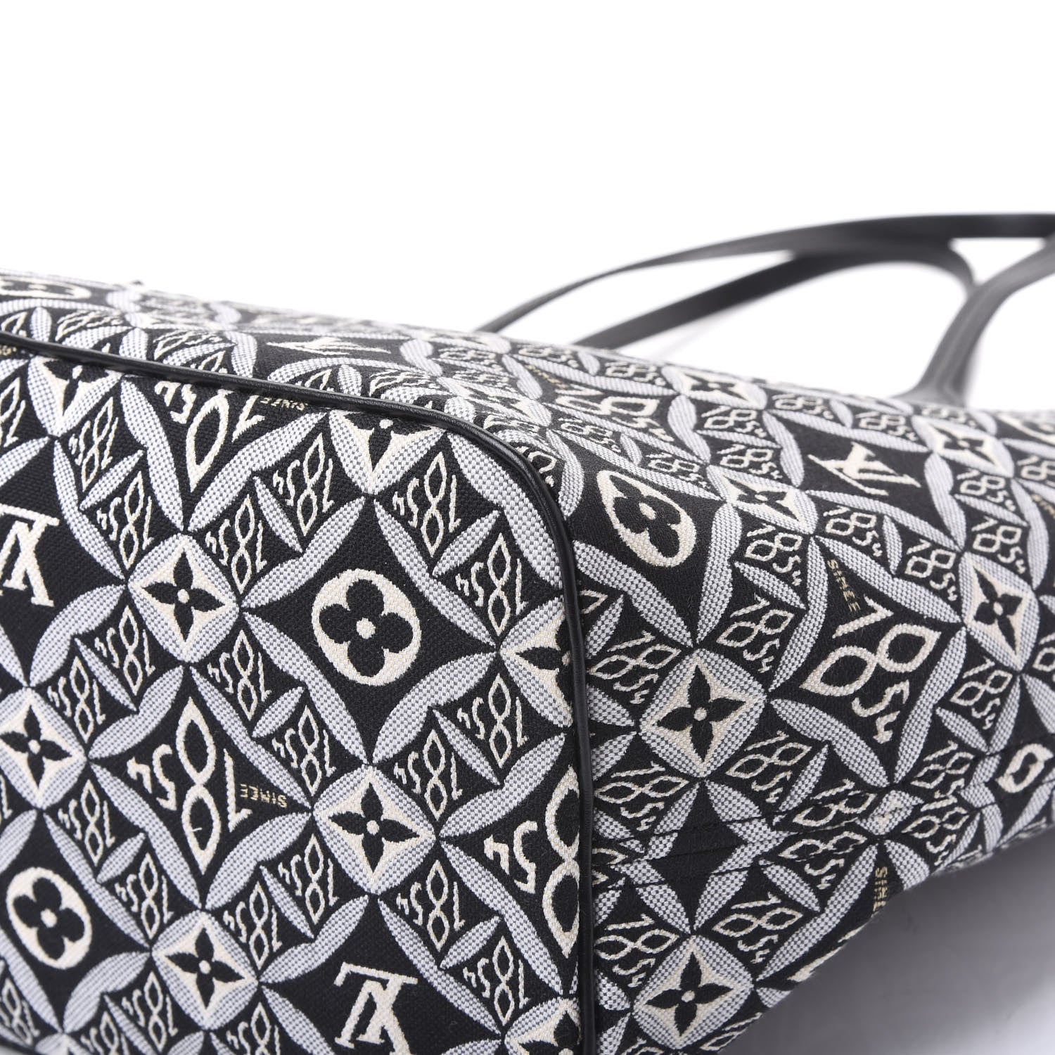 Louis Vuitton Jacquard Since 1854 Neverfull MM Grey 11 of 12