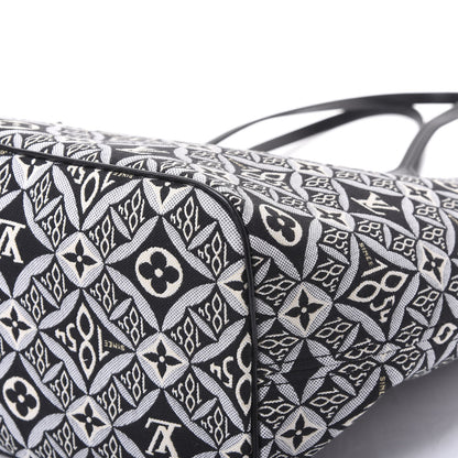Louis Vuitton Jacquard Since 1854 Neverfull MM Grey 11 of 12