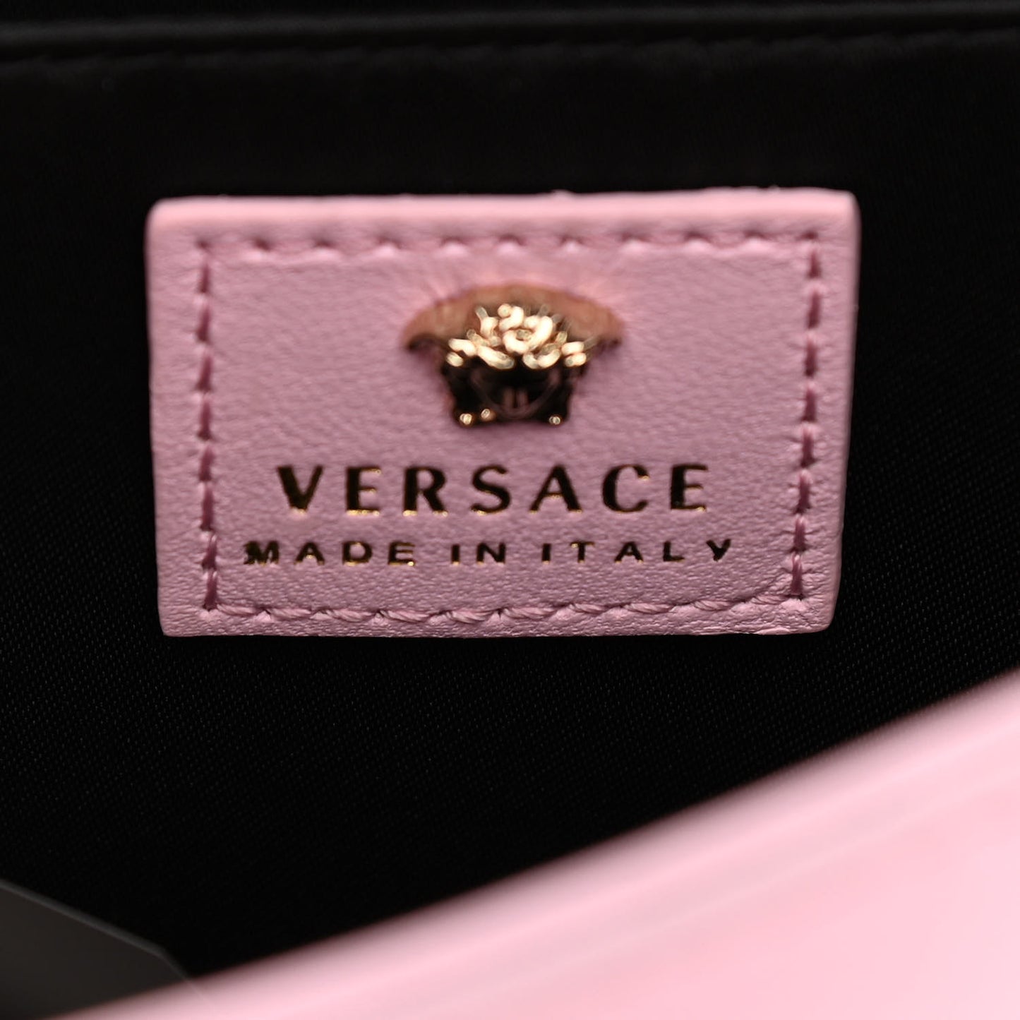 Calfskin Palazzo Chain Evening Bag Pink