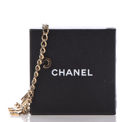 Chanel Logo Necklace Gold 7 of 7