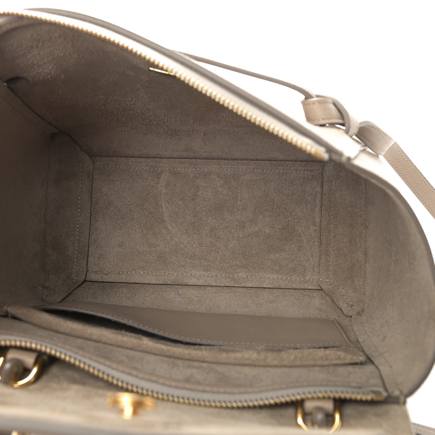 Celine Grained Calfskin Micro Belt Bag Light Taupe 4 of 10