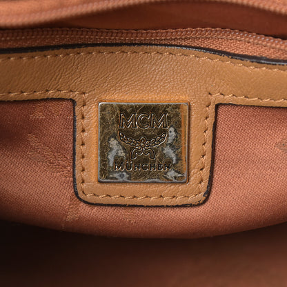 MCM Visetos Crossbody Flap Messenger Cognac 5 of 11