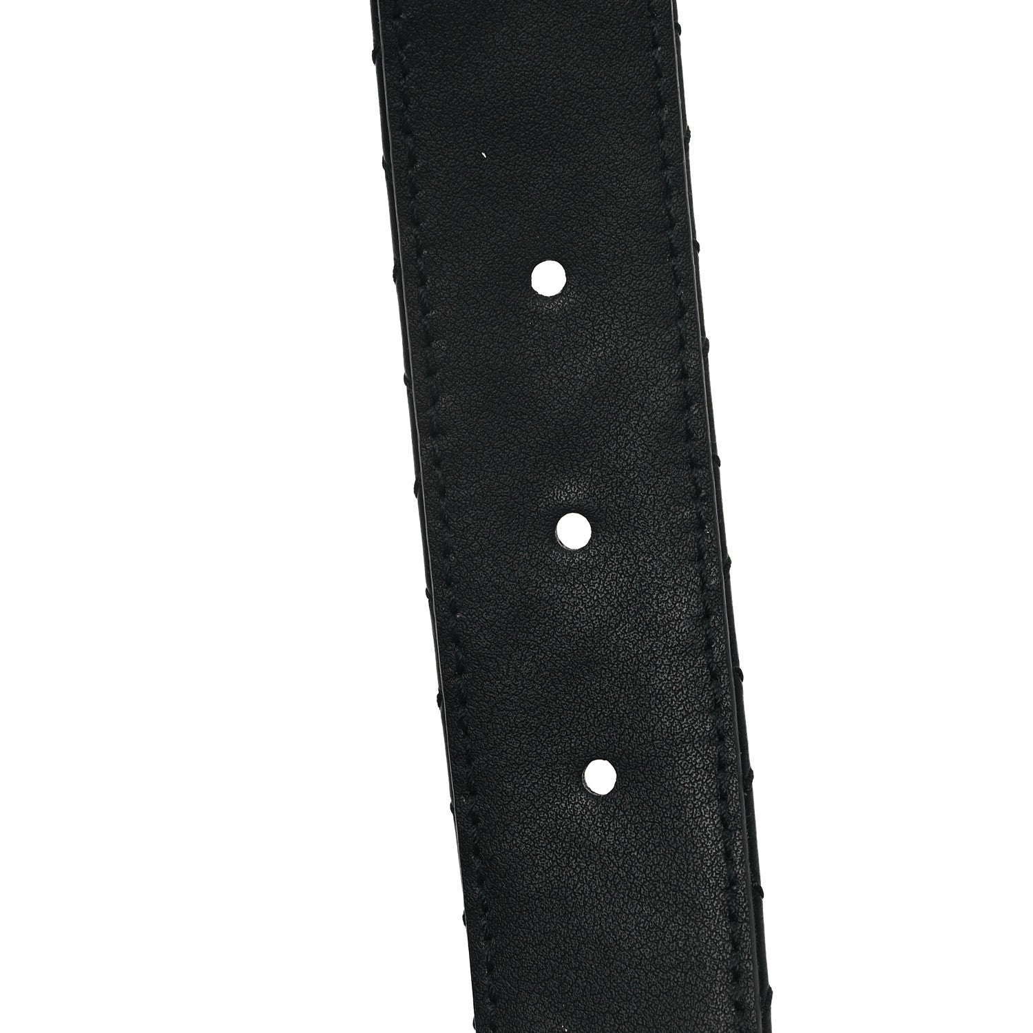 Gucci Calfskin Trapuntata Zumi 30mm Belt 75 30 Black 4 of 4