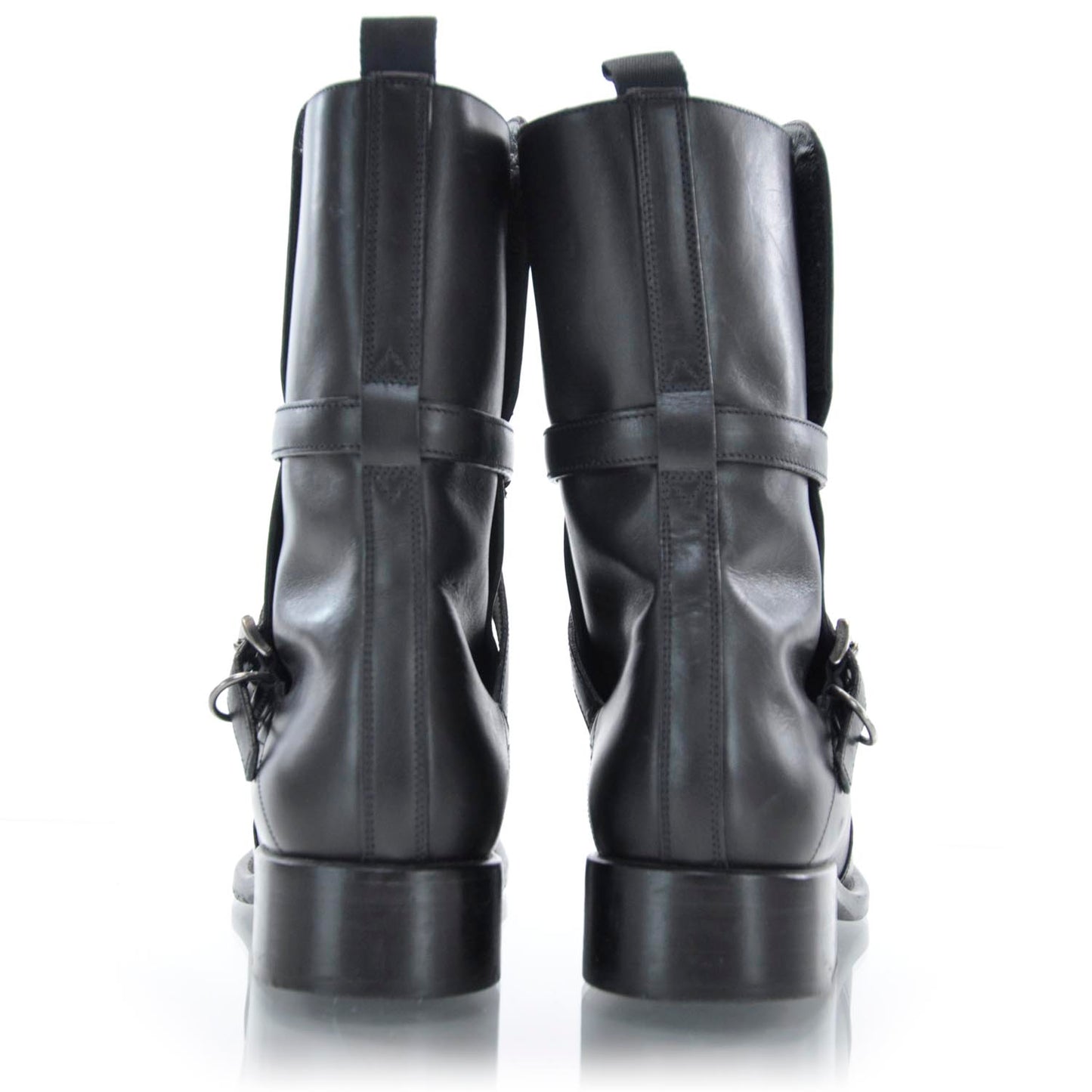 Leather Boots 38 Black
