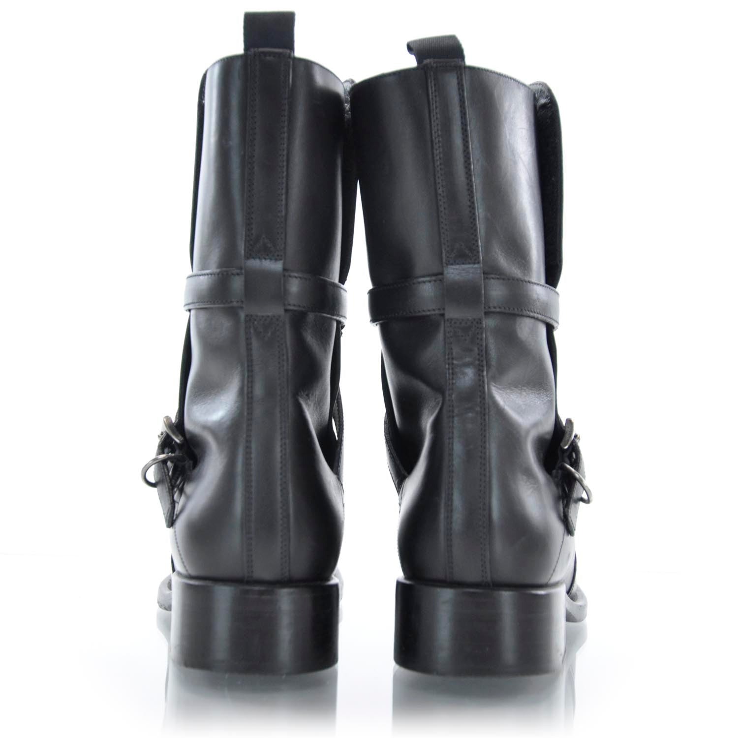 Prada Leather Boots 38 Black 3 of 8