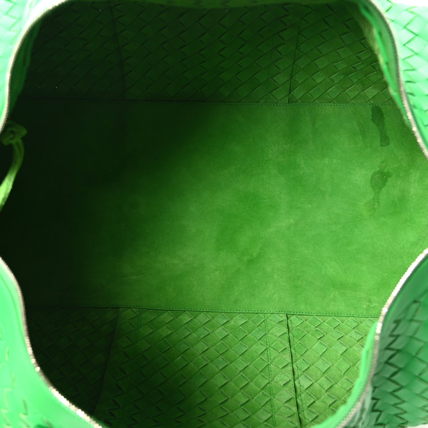 Bottega Veneta Calfskin Intrecciato Large Duffle Bag Parakeet 5 of 10