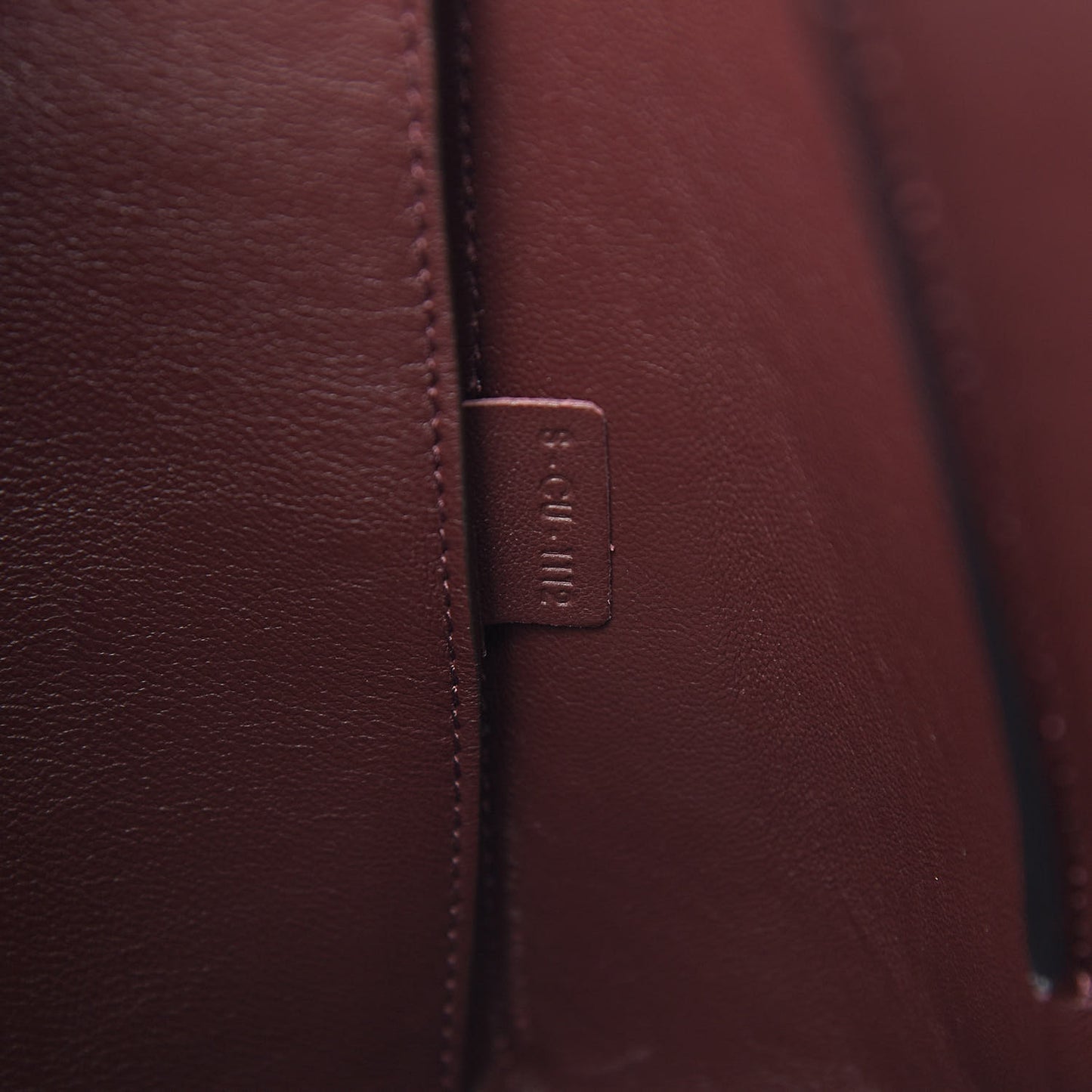 Smooth Calfskin Medium Edge Shoulder Bag Deepsea