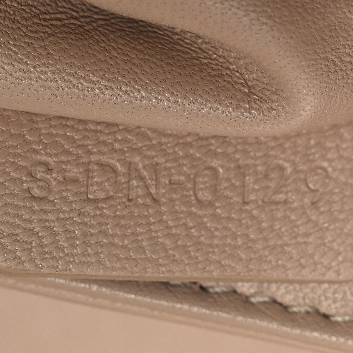 Celine Shiny Calfskin Medium Triomphe Nude 10 of 19