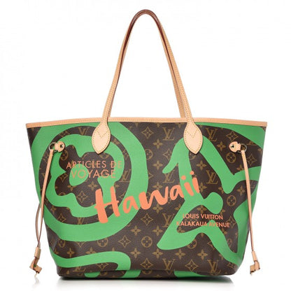 Louis Vuitton Monogram Tahitienne Hawaii Neverfull MM 1 of 8