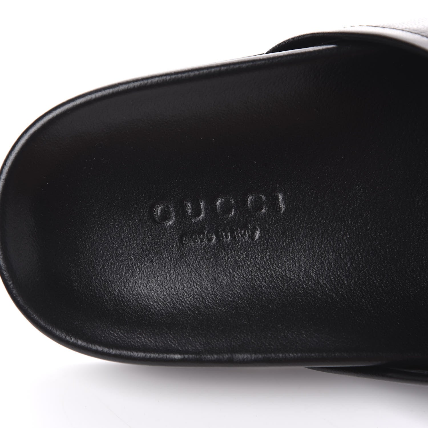 Gucci Malaga Kid Womens Horsebit River Slippers 36 Black 7 of 9