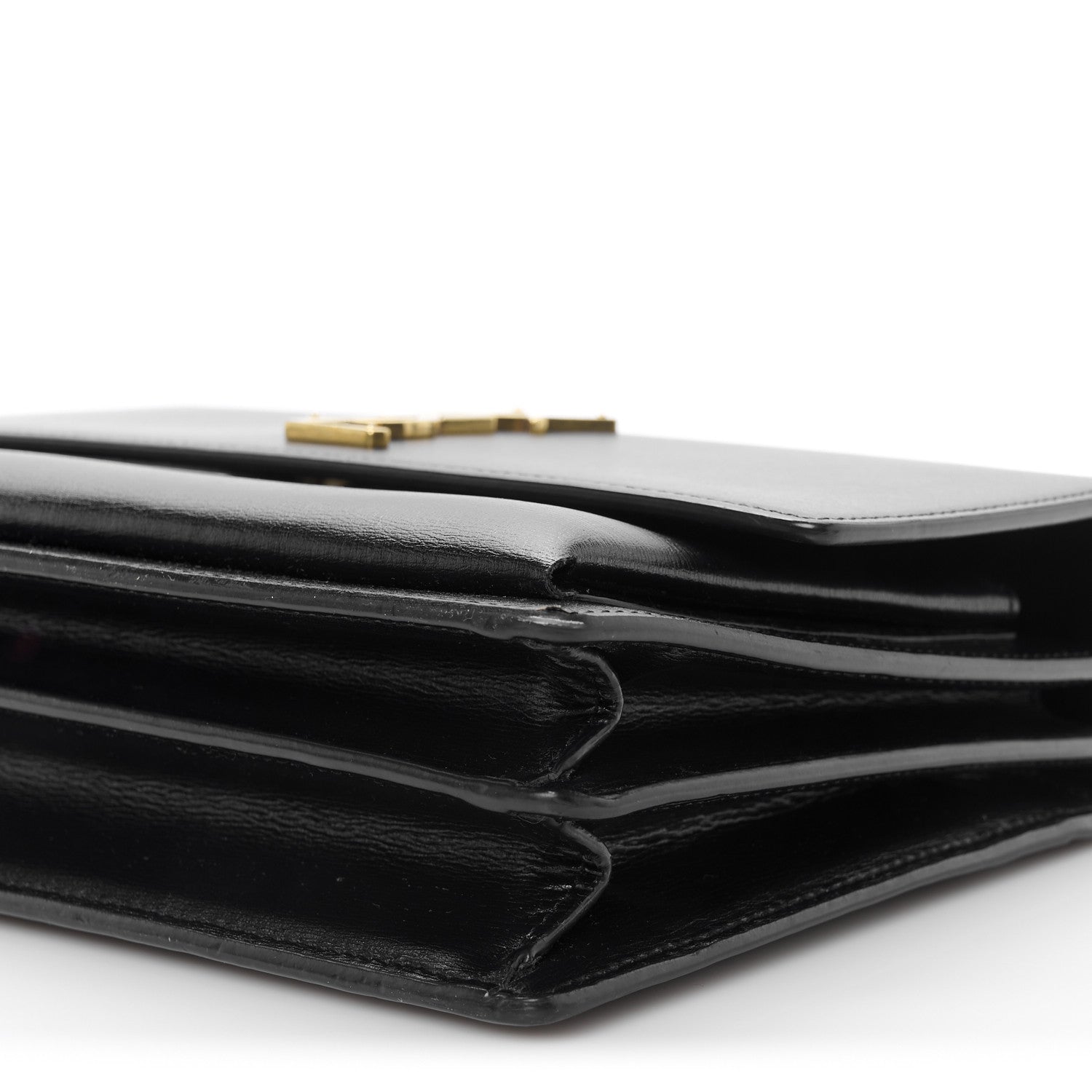 Saint Laurent Calfskin Medium Monogram Sunset Black 12 of 12