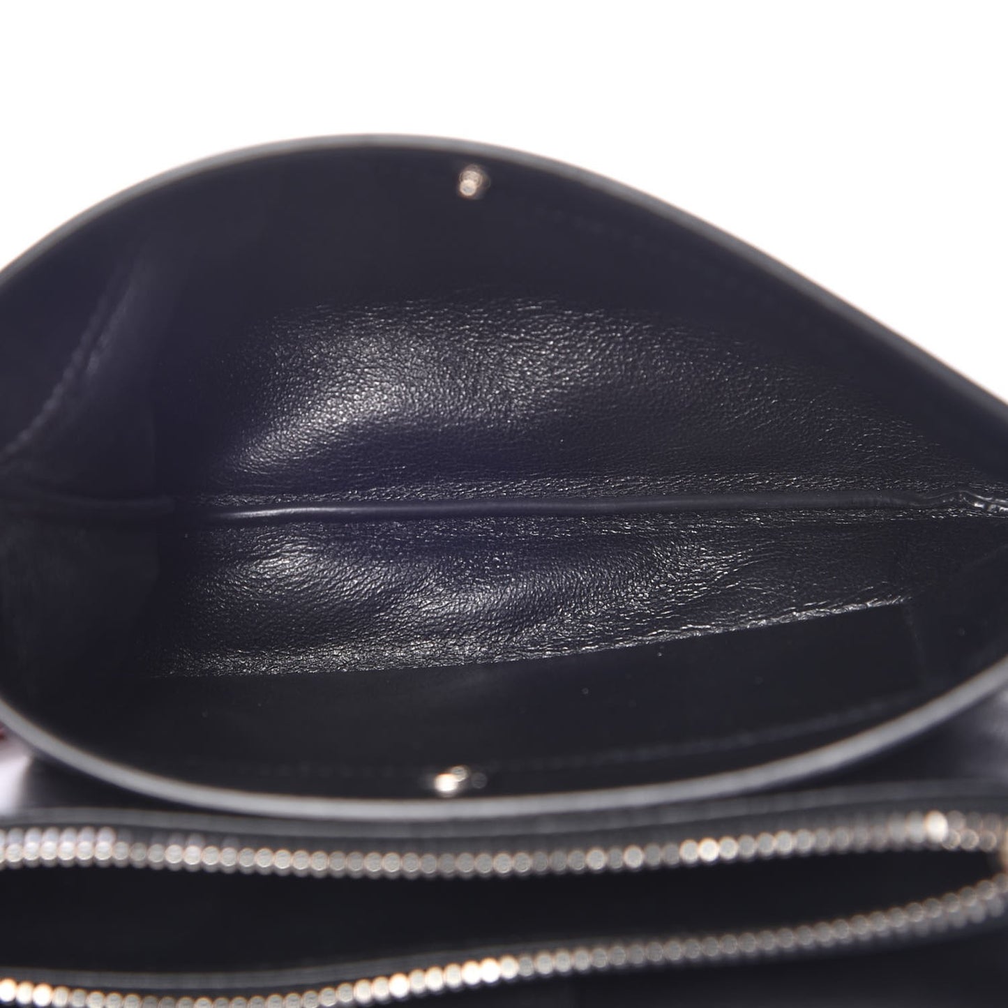 Calfskin Monogram Tri Pocket Crossbody Bag Black