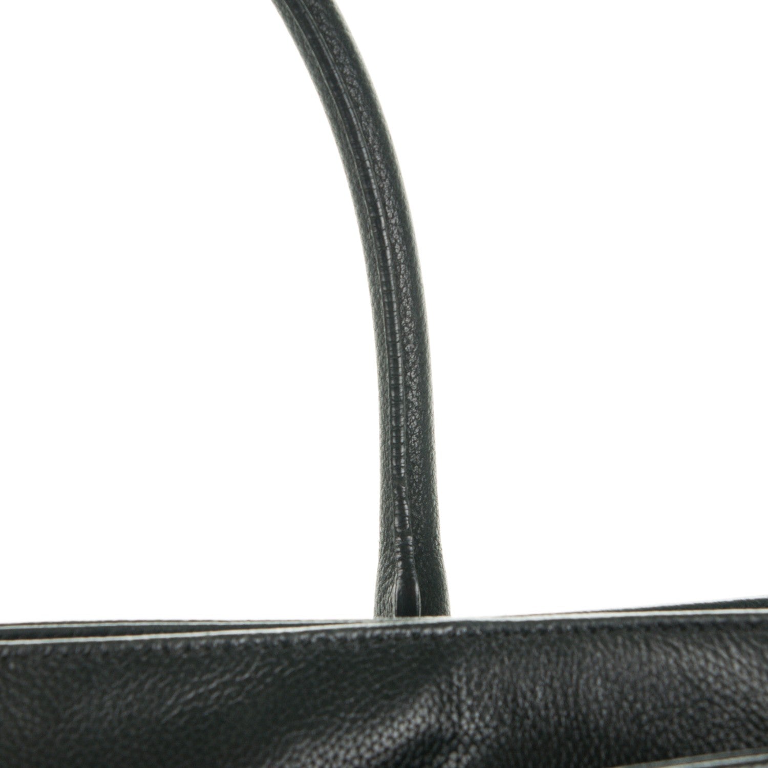 Chanel Calfskin Cerf Executive Shopper Tote Black 17 of 18