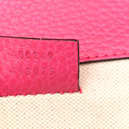 Gucci Pebbled Calfskin Embellished Guccify Small Dionysus Shoulder Bag Rosa 7 of 12