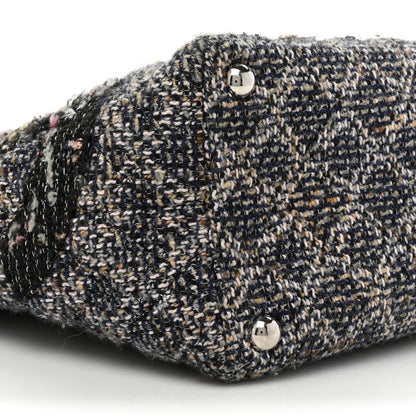 Chanel Tweed Quilted Cambon Tote Black 11 of 16