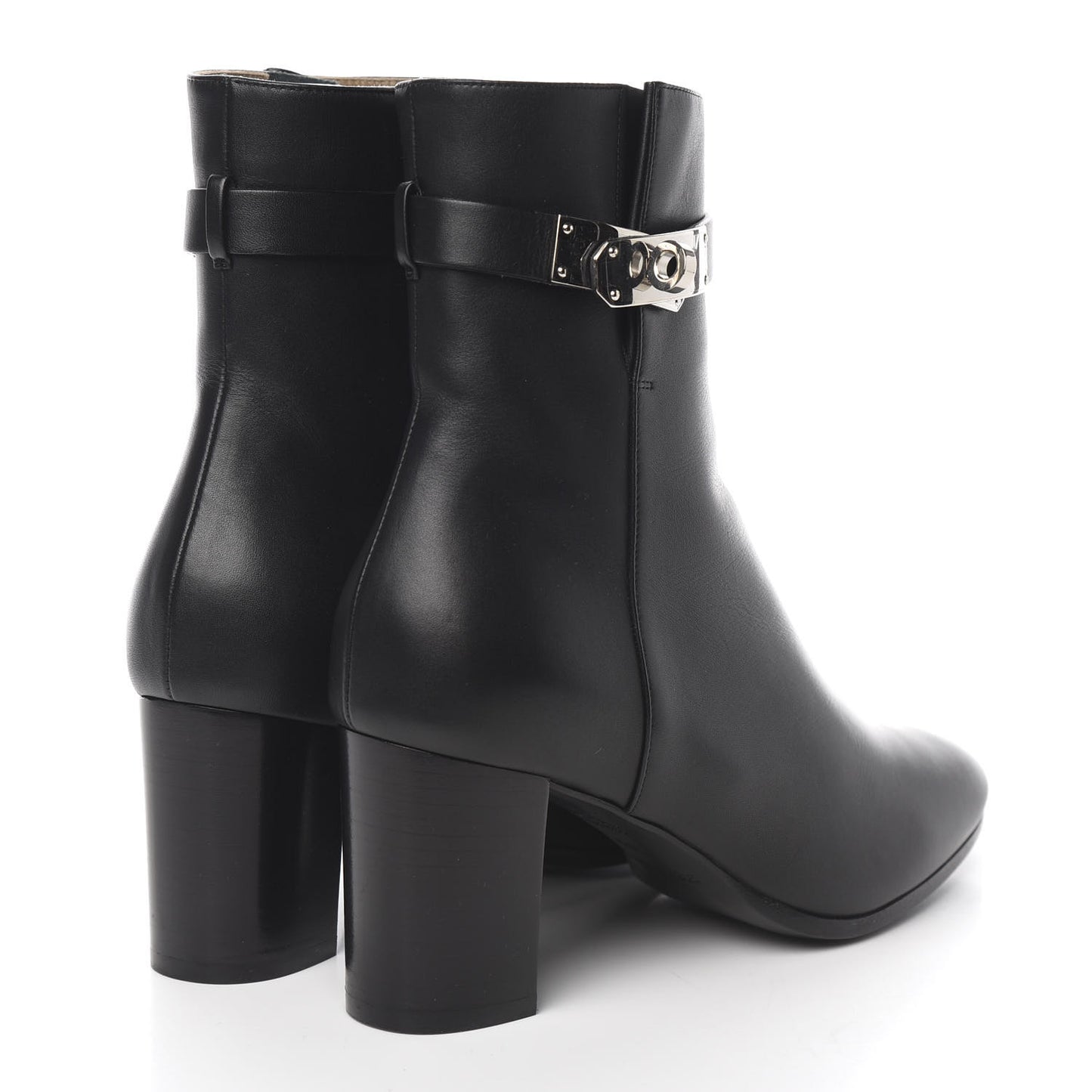 Calfskin Saint Germain Ankle Boots 36.5 Black