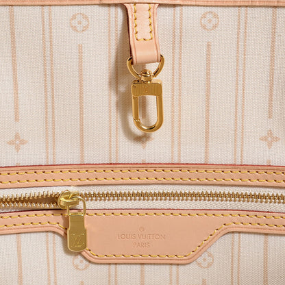 Louis Vuitton Damier Azur Neverfull MM 7 of 8