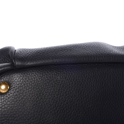 Prada Vitello Daino Tote Black 11 of 16