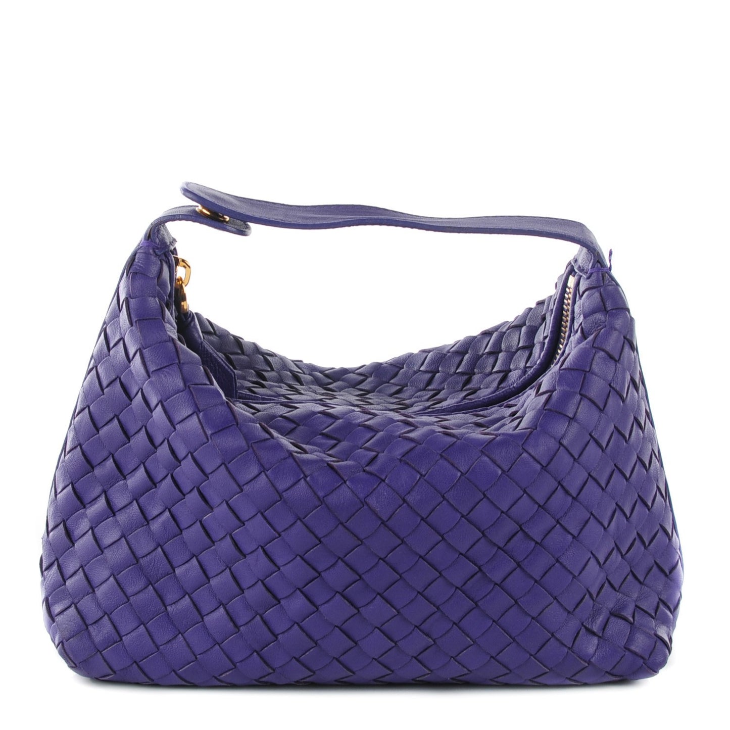 Nappa Intrecciato Cosmetic Case Violet