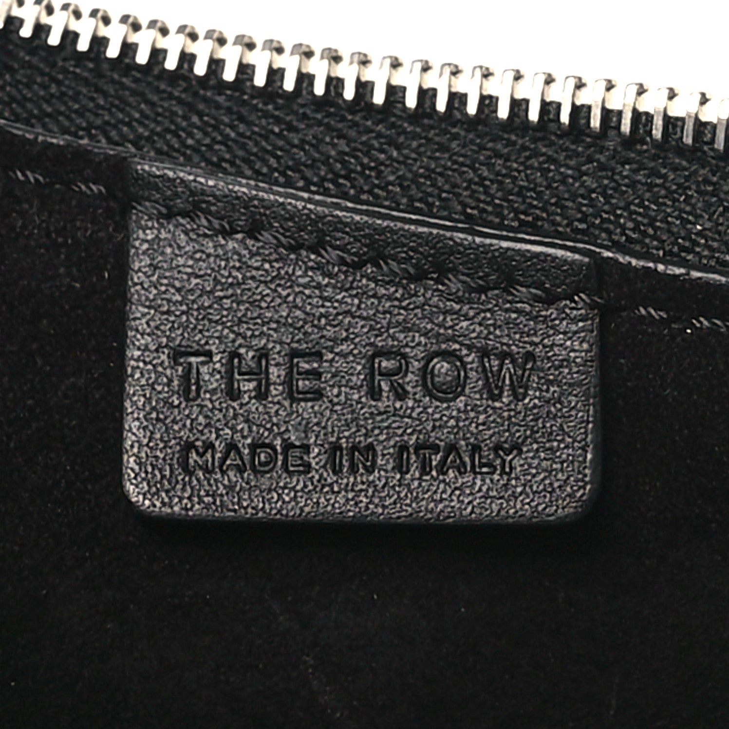 The Row Smooth Calfskin Half Moon Shoulder Bag Black 6 of 9