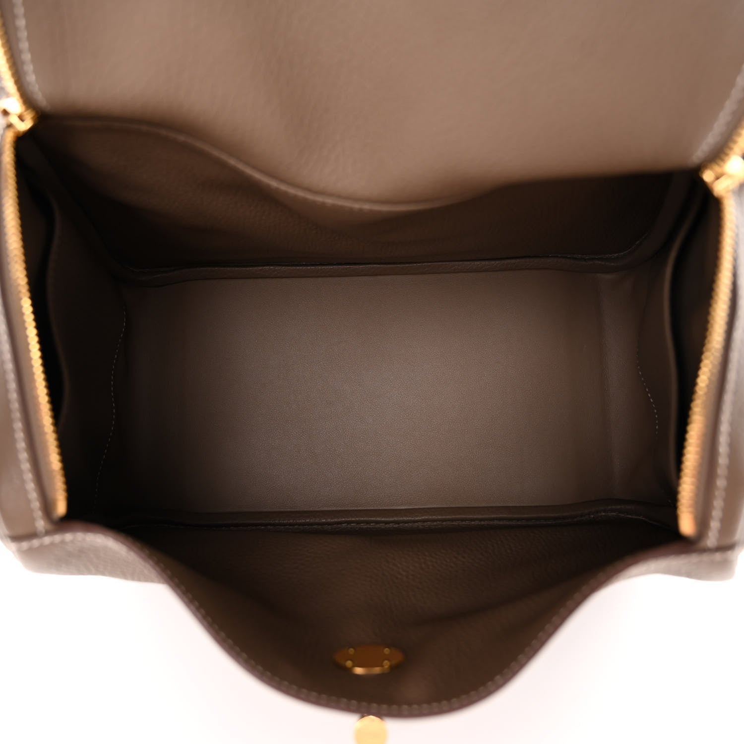 Hermes Taurillon Clemence Lindy 30 Etoupe 5 of 10