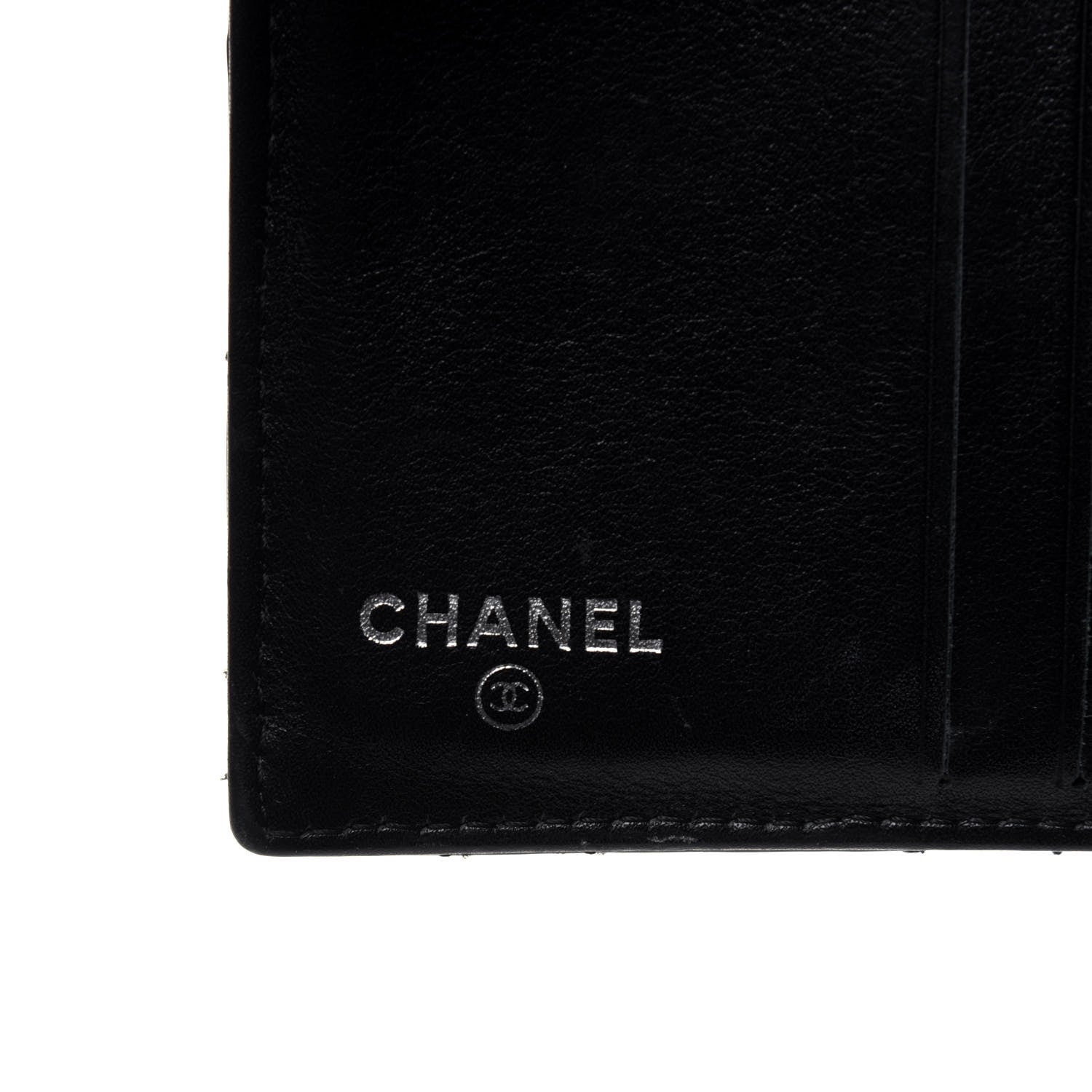 Chanel Patent Quilted Brilliant French Flap Wallet Black 6 of 17
