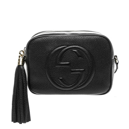 Gucci Pebbled Calfskin Small Soho Disco Bag Black 1 of 13