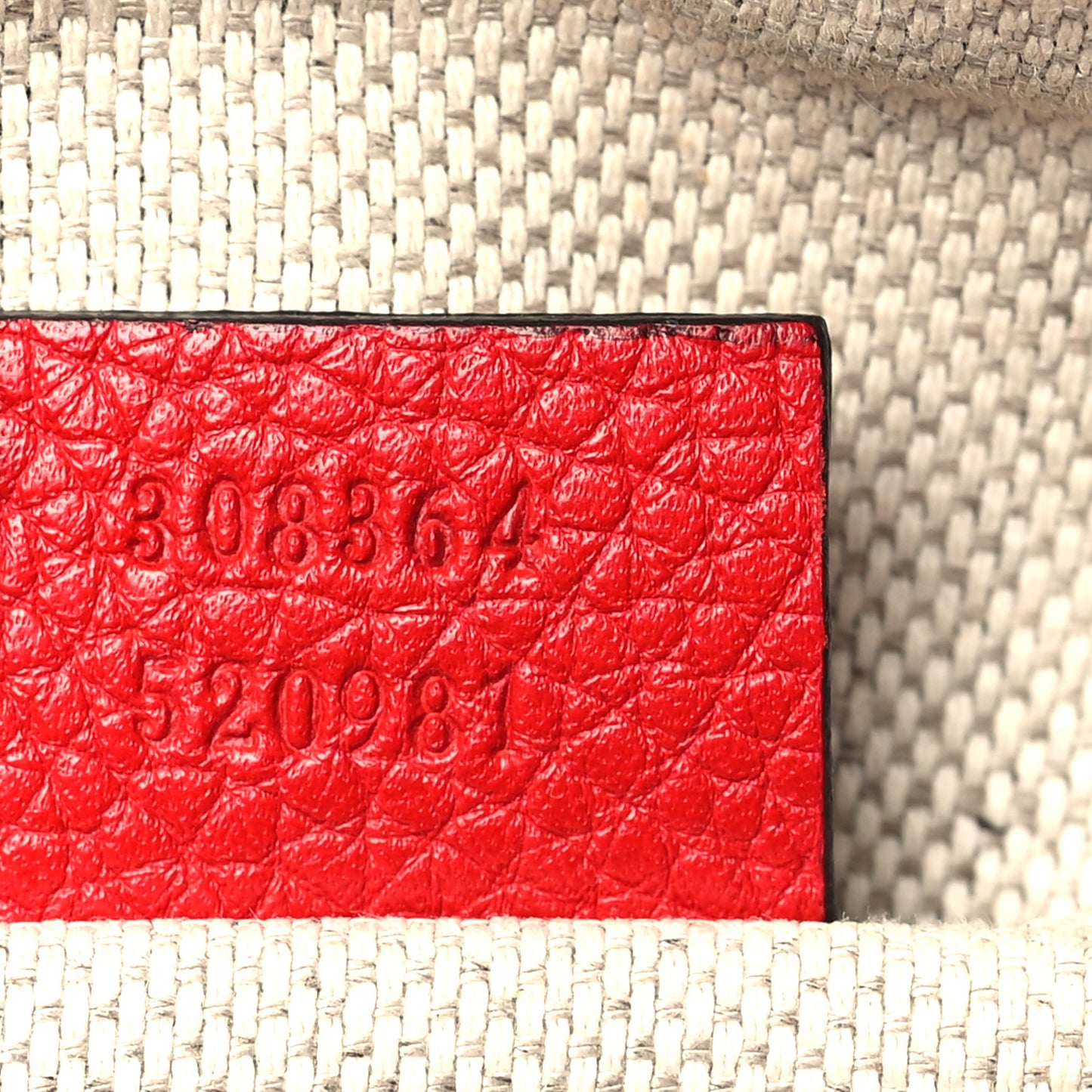 Pebbled Calfskin Small Soho Disco Bag Tabasco Red