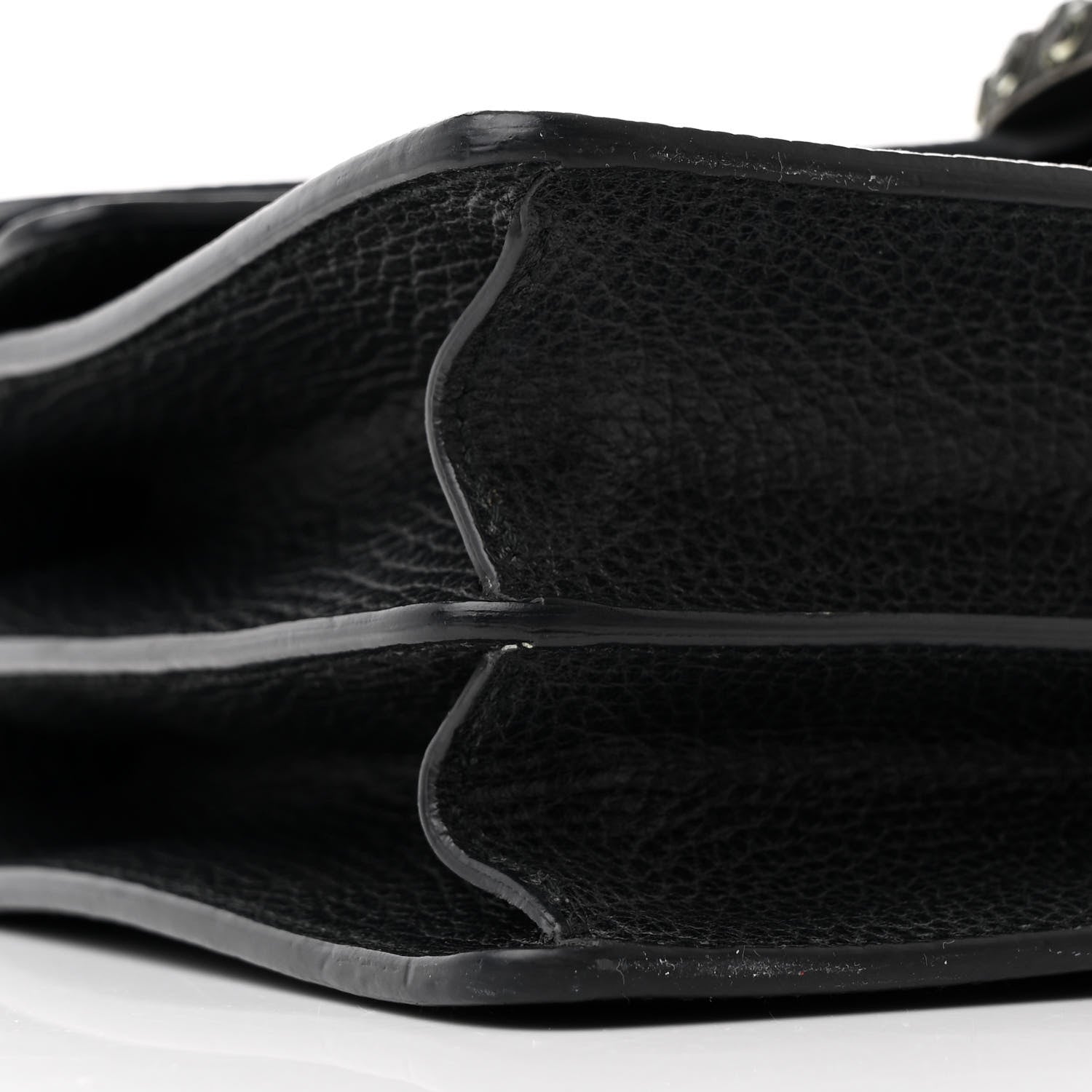 Gucci Pebbled Calfskin Small Dionysus Shoulder Bag Black 10 of 14