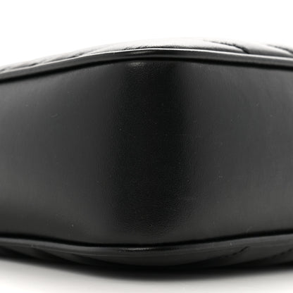 Saint Laurent Calfskin Matelasse Monogram Lou Camera Bag Black 9 of 12