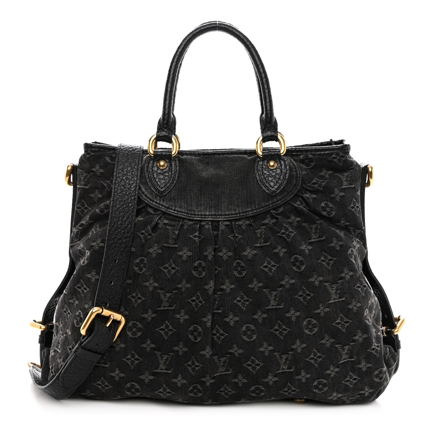 Louis Vuitton Denim Neo Cabby GM Black 1 of 9
