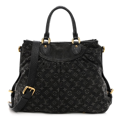 Louis Vuitton Denim Neo Cabby GM Black 1 of 9