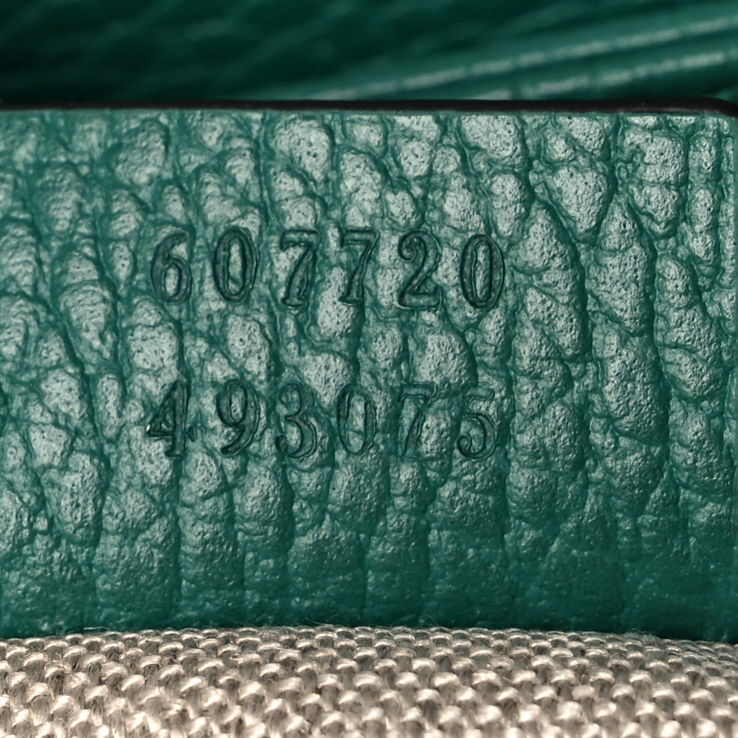 Dollar Calfskin Interlocking G Crossbody Bag Emerald