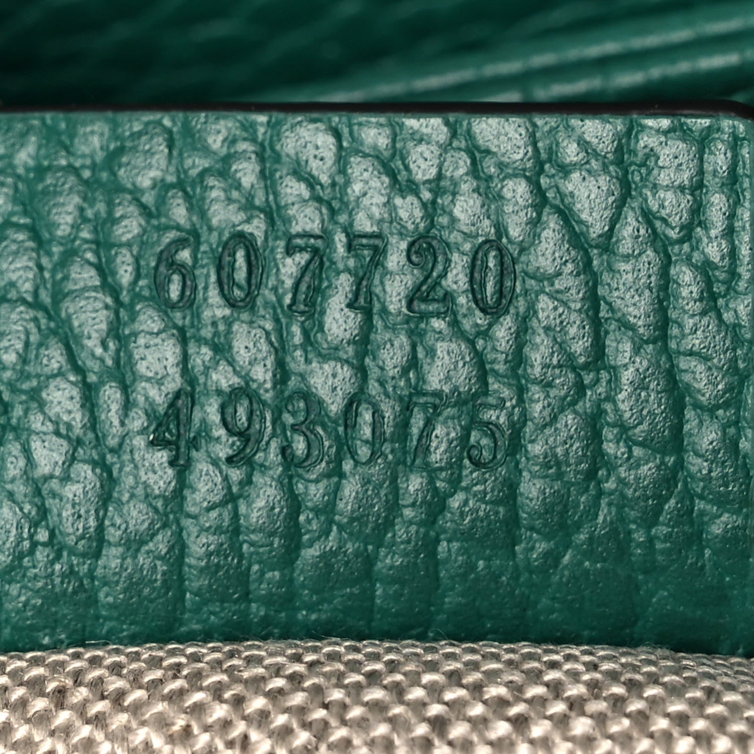 Gucci Dollar Calfskin Interlocking G Crossbody Bag Emerald 7 of 12