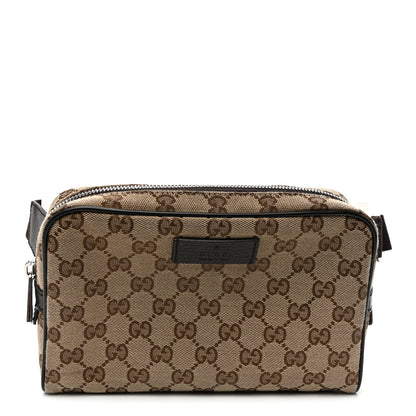 Gucci Monogram Belt Bag  Dark Brown 1 of 9