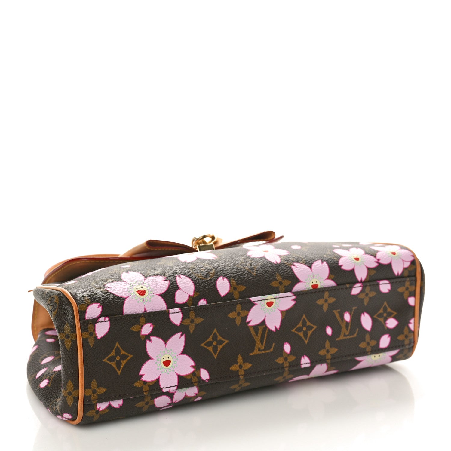 Louis Vuitton Monogram Cherry Blossom Sac Retro Bag Brown 4 of 11